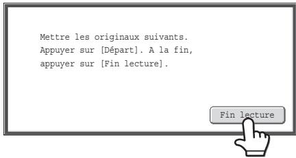 SHARP MX-3114N - Placez les deux pages suivantes puis appuyez sur la touche [COULEUR] ou [NOIR ET BLANC]. - 2