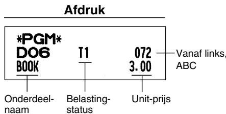 SHARP XE-A203 - Beëindig het programmeren - 2