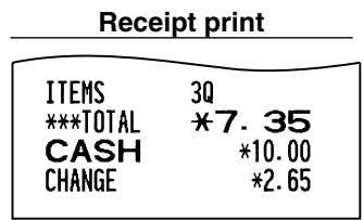 SHARP XE-A203 - Cash or cheque tendering - 2