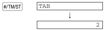 SHARP XE-A203 - Programmation de l'entrée d'un taux disponible (Appuyez sur la touche #/TM/ST pour sauter./ Appuyez sur la touche TL/NS pour achiever.) - 2