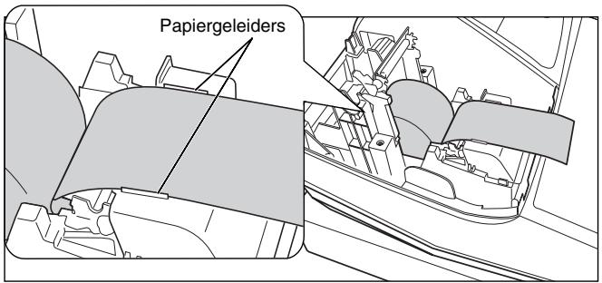 SHARP XE-A203 - Plaatsen van de papierrol - 1