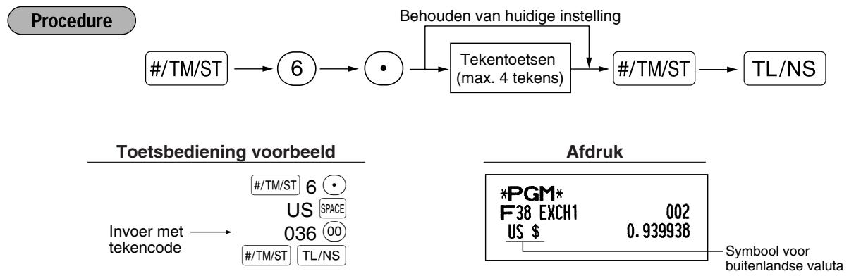 SHARP XE-A203 - ■ Symbool voor buitenlandse valuta (4 tekens) - 1
