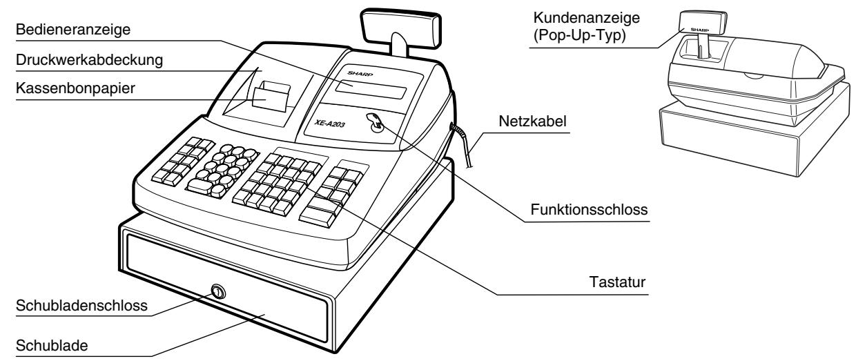 SHARP XE-A203 - Außenansicht - 1