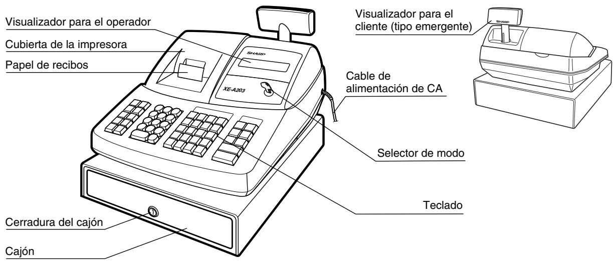 SHARP XE-A203 - Vista exterior - 1