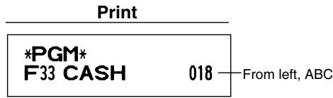SHARP XE-A203 - Key operation example - 2