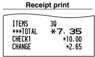 SHARP XE-A203 - Cash or cheque tendering - 4