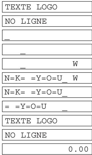 SHARP XE-A203 - Disposition d'impression d'un message logotype - 5