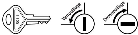 SHARP XE-A203 - Clé de verrouillage du tiroir - 1