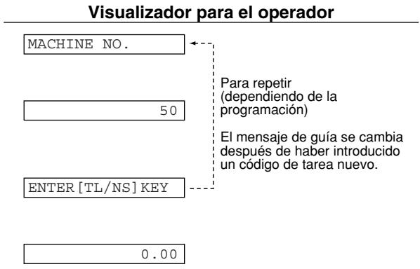 SHARP XE-A203 - Ejemplo 1: Para la programación del tipo de registers de teclas - 4