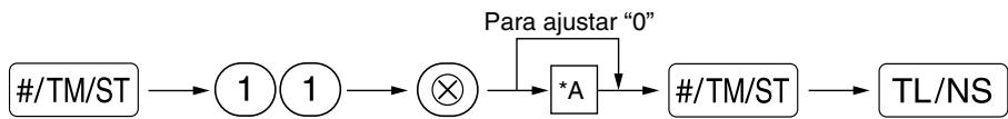 SHARP XE-A203 - Procedimiento - 1