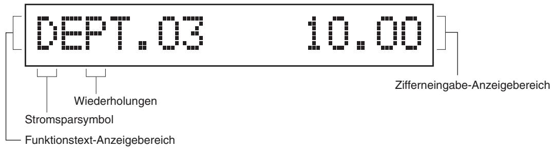SHARP XE-A203 - Bedieneranzeige - 1