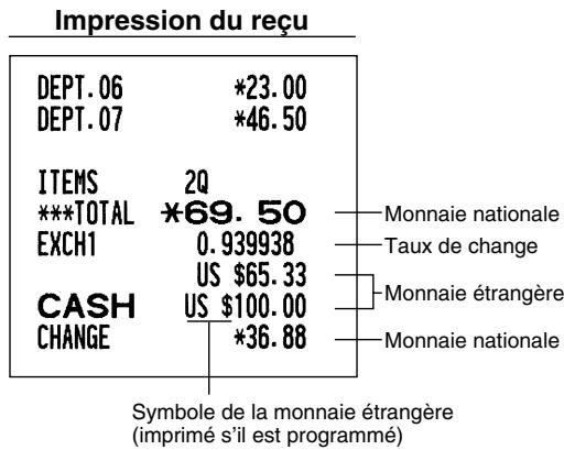 SHARP XE-A203 - Exemple de manipulation des touches - 2