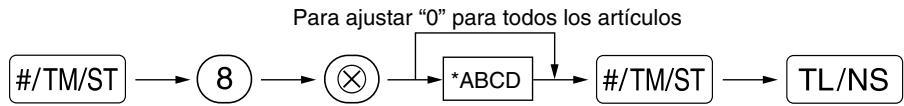 SHARP XE-A203 - Procedimiento - 1