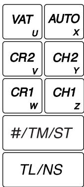 SHARP XE-A203 - Tastaturanordnung - 4
