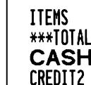 SHARP XE-A203 - Receipt print - 1