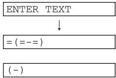 SHARP XE-A203 - Programmierung des Texts (Zum Überspringen die #/TM/ST-Taste drücken./Zum Beenden die TL/NS-Taste drucken.) - 2