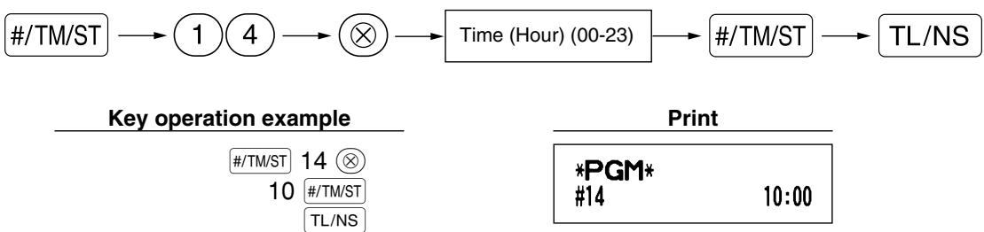 SHARP XE-A203 - Procedure - 1
