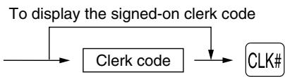 SHARP XE-A203 - Clerk assignment - 1