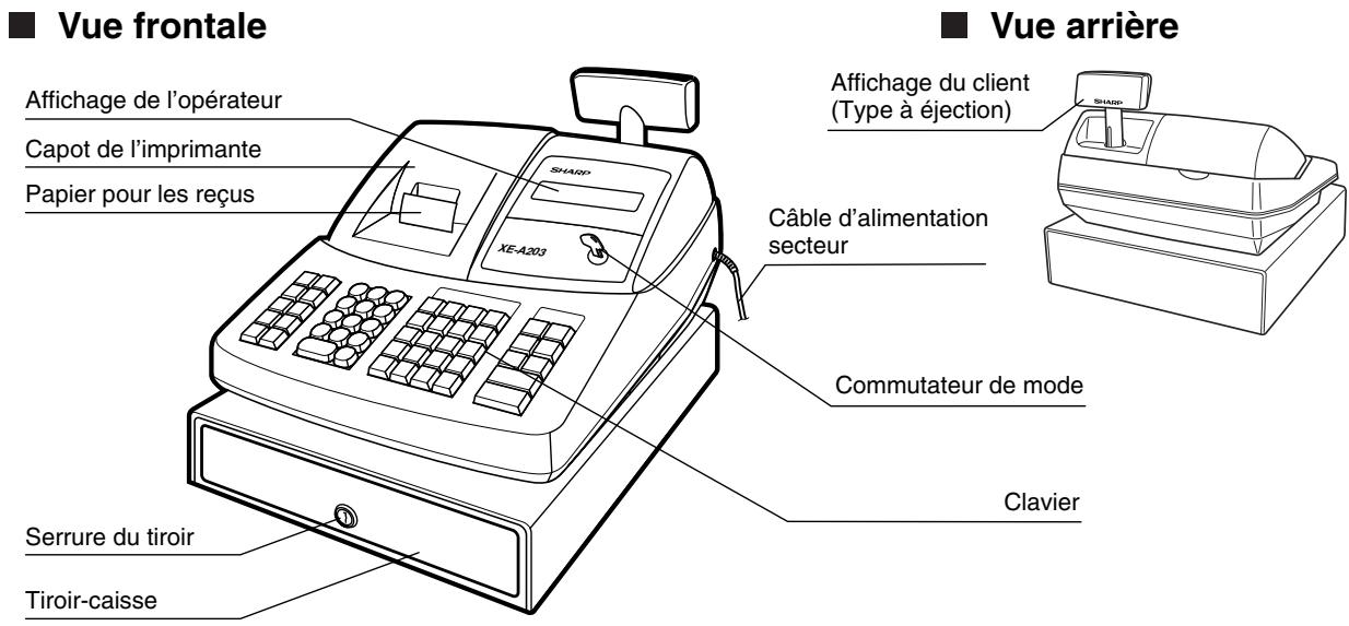 SHARP XE-A203 - Vue extérieure - 1