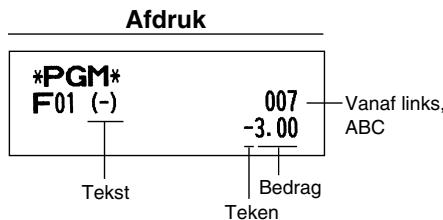 SHARP XE-A203 - Beëindig het programmeren - 2