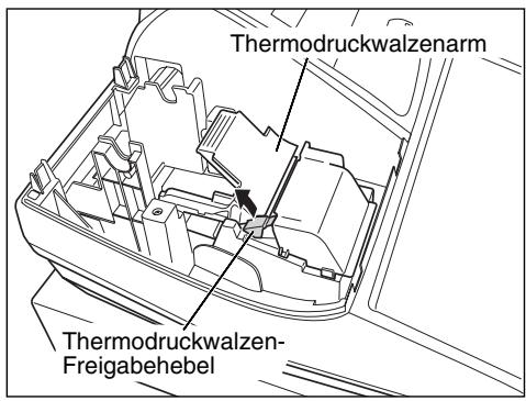 SHARP XE-A203 - ■ Herausnehmen der Papierrolle - 1