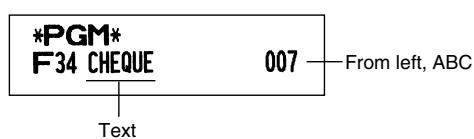 SHARP XE-A203 - Terminate programming - 1