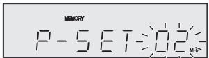 SHARP XL-DAB10NH/DAB20NH - Mise en mémoire d'une station - 1
