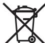 SHARP XL-HF301PH - Information on Proper Disposal - 1