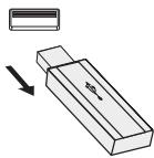 SHARP XL-HF301PH - To remove USB memory device - 1