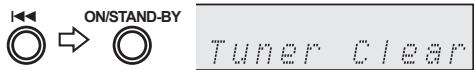 SHARP XL-HF301PH - To erase entire preset memory - 1
