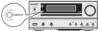 SHARP XL-HF301PH - Before setting timer: - 2
