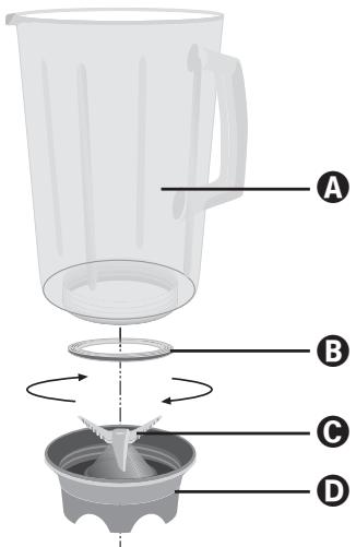 SILVERCREST KH 528 - Mixaufsatz reinigen - 1