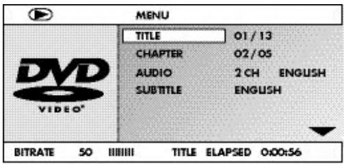 SILVERCREST KH 6521 - Introduction de la position recherchée dans le temps dans un DVD, VCD ou SVCD par la fonction de recherche : - 1