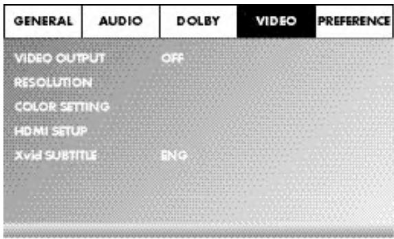 SILVERCREST KH 6522 - Setup-MENUVIDEO - 1