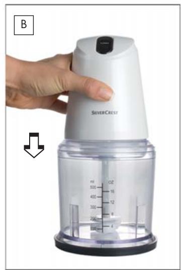 SILVERCREST SMZ 260 B1 MINI CHOPPER - 2