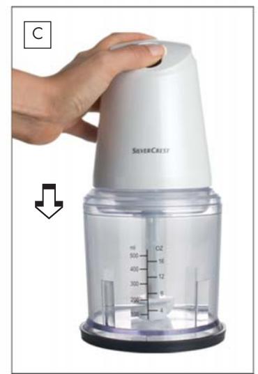 SILVERCREST SMZ 260 B1 MINI CHOPPER - 3