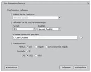 SILVERCREST SND 3600 A1 SLIDE AND NEGATIVE SCANNER - Scannen mit dem Programm ArcSoft Medialmpression 2 - 3
