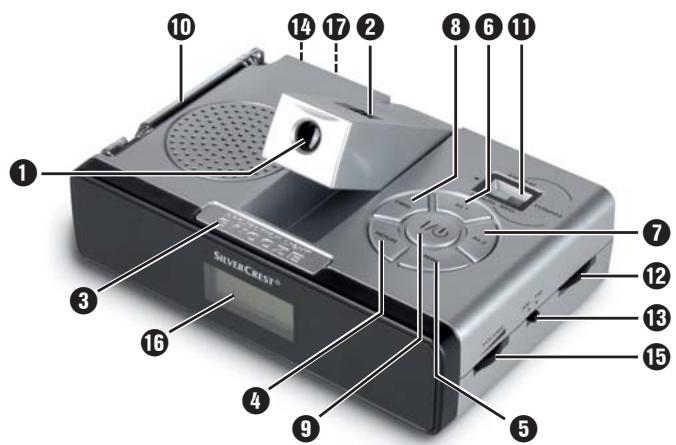 SILVERCREST SPUV 90 A1 PROJECTION ALARM CLOCK - 3