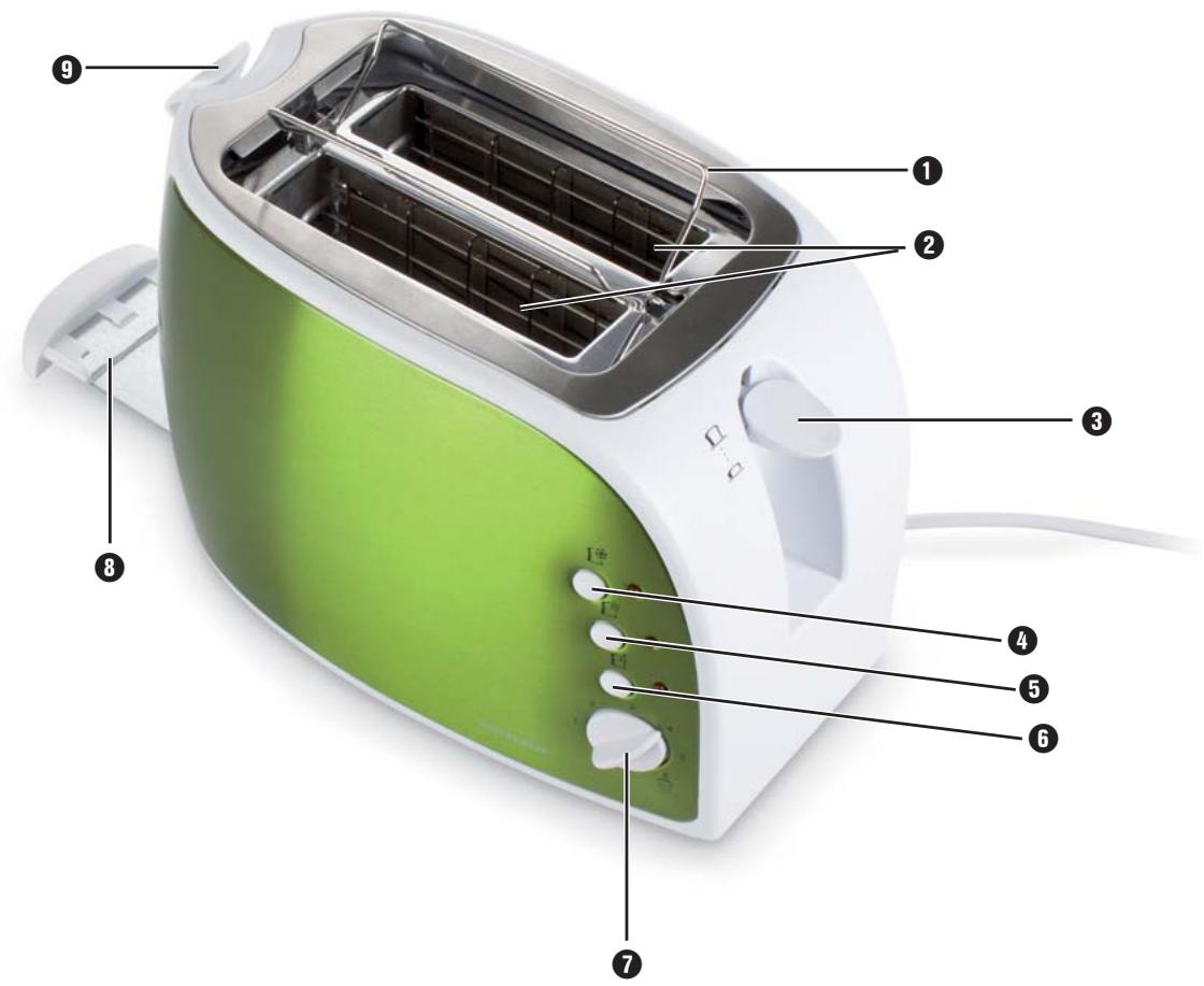 SILVERCREST STOS 826 B1 - Doppelschlitz-Toaster STOS 826 B1 - 2