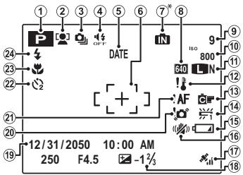 FUJIFILM FINEPIX XP150, FINEPIX XP170 - Prise de vue - 1