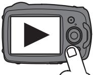 FUJIFILM FINEPIX XP30 - ■ Mise sous tension de l'appareil photo en mode de lecture - 1