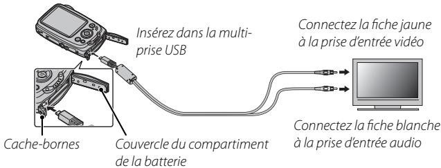 FUJIFILM FINEPIX XP30 - Visionnage des photos sur un téléviseur - 1
