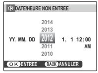 FUJIFILM PREMIUM X-PRO1 - Reglez la date et l'heure. - 1