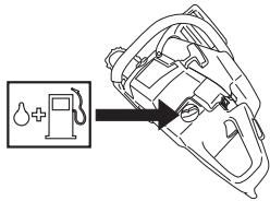 HUSQVARNA 350 - Remplissage de carburant - 3