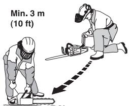 HUSQVARNA 350 - Sicherer Umgang mit Kraftstoff - 1