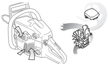 HUSQVARNA 350 - Zentrifugalreinigung "Air Injection" - 1