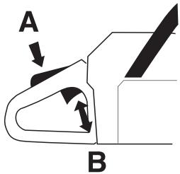 HUSQVARNA 350 - Gashendelvergrendeling - 1