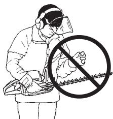HUSQVARNA 122HD60 - Consignes de sécurité pendant le travail - 3