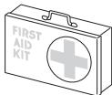 HUSQVARNA 122HD60 - Premiers secours - 1