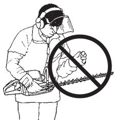 HUSQVARNA 122HD60 - Instruções de segurarça durante o trabalho. - 3